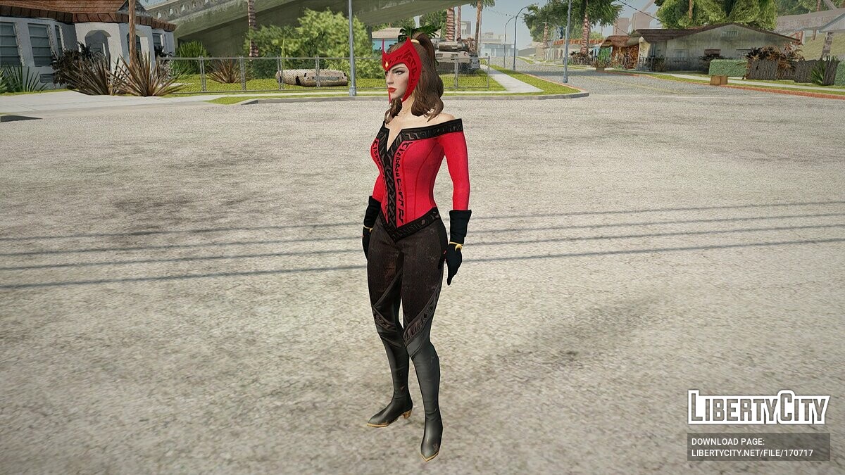 scarlet witch for GTA San Andreas - Картинка #3