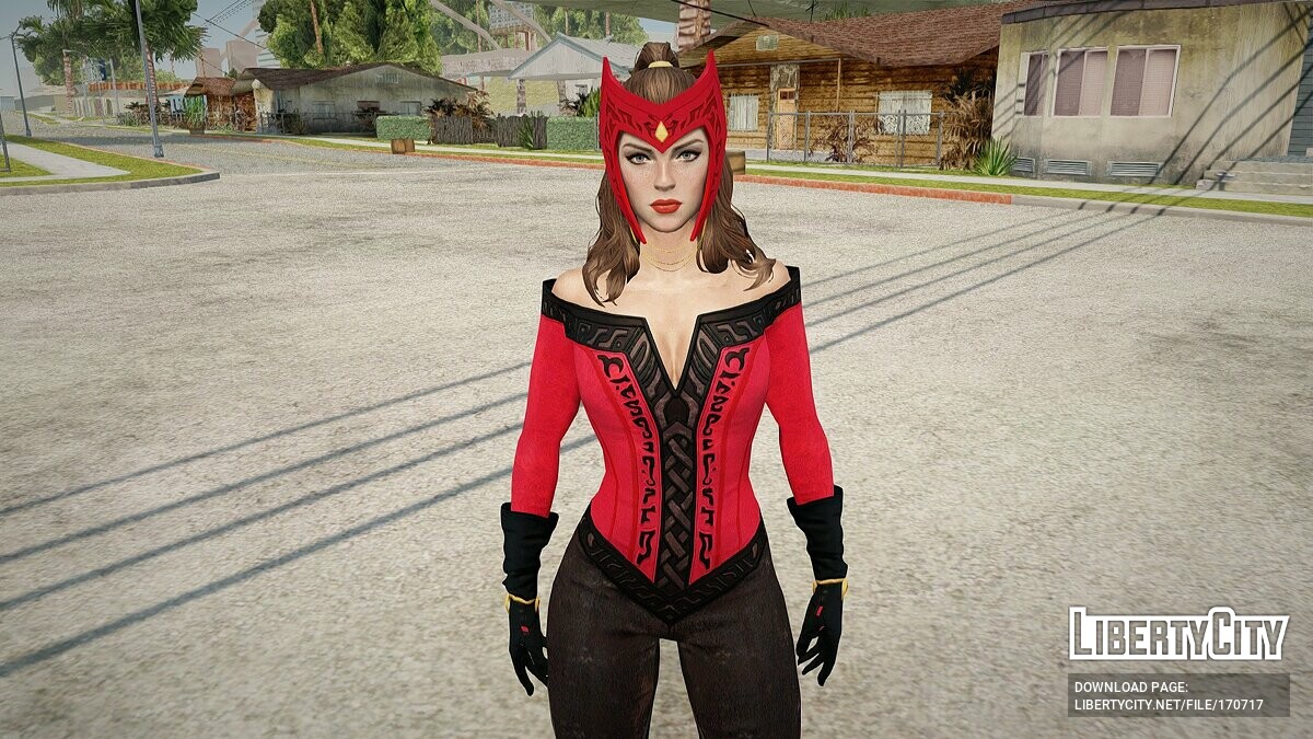 scarlet witch for GTA San Andreas - Картинка #1