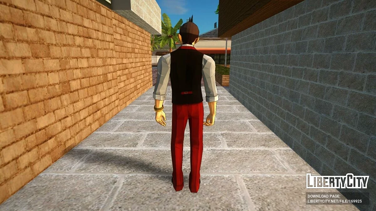 Аполло Джастис из Gyakuten Saiban / GTA San Andreas