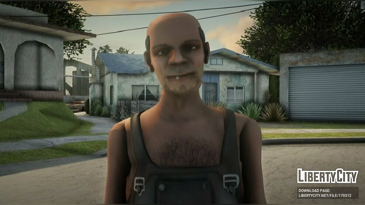 Два человека из GTA Trilogy / GTA San Andreas