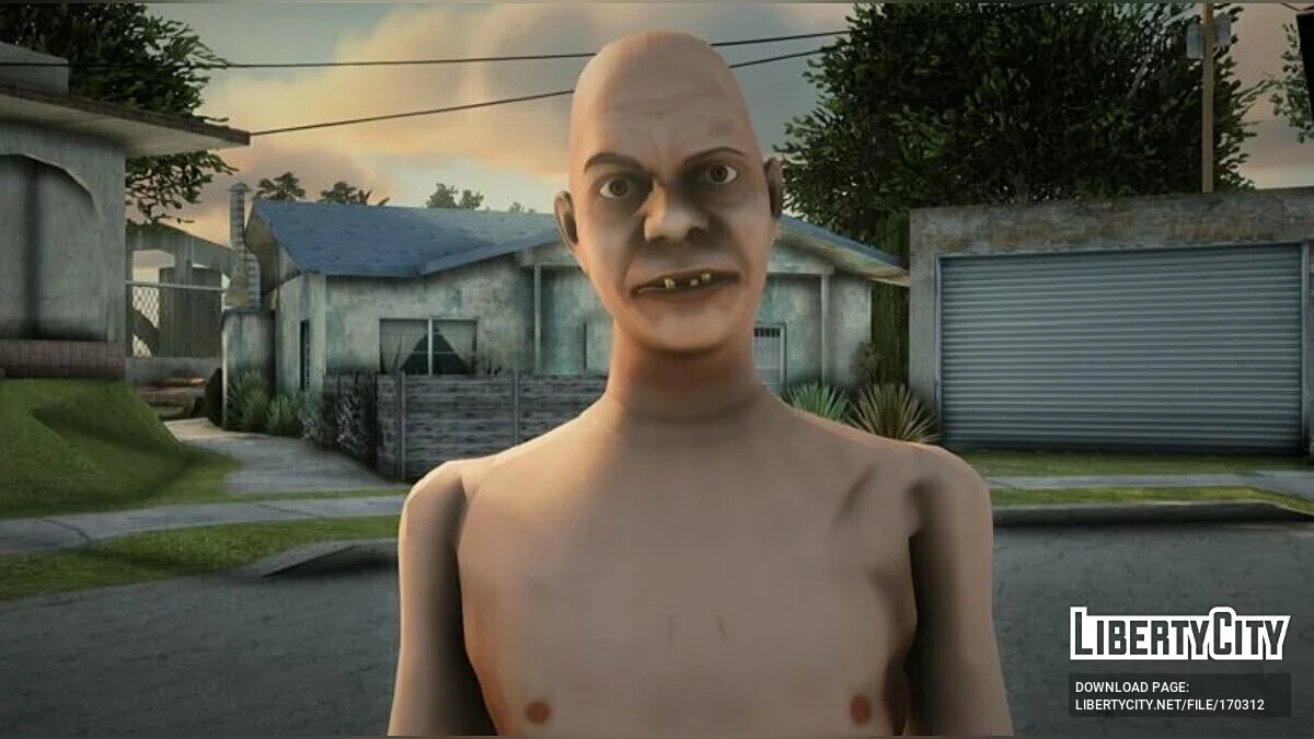 Два человека из GTA Trilogy / GTA San Andreas