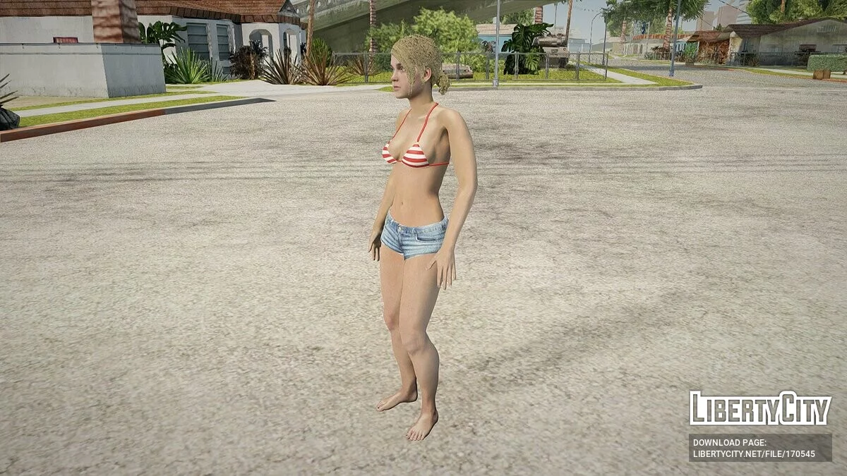 Kara Danvers из DC Universe / GTA San Andreas