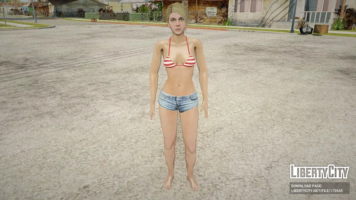 Kara Danvers из DC Universe / GTA San Andreas