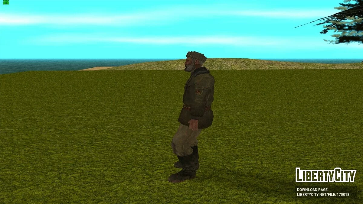 Лесник из S.T.A.L.K.E.R. Чистое небо / GTA San Andreas