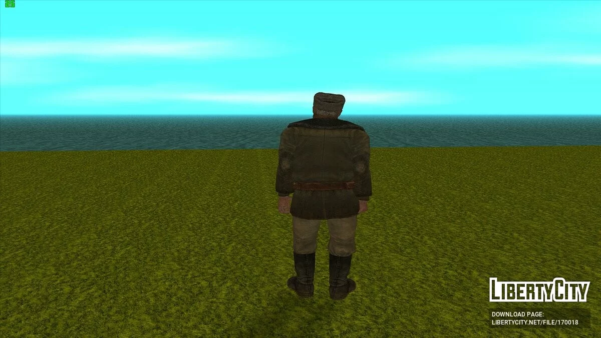 Лесник из S.T.A.L.K.E.R. Чистое небо / GTA San Andreas