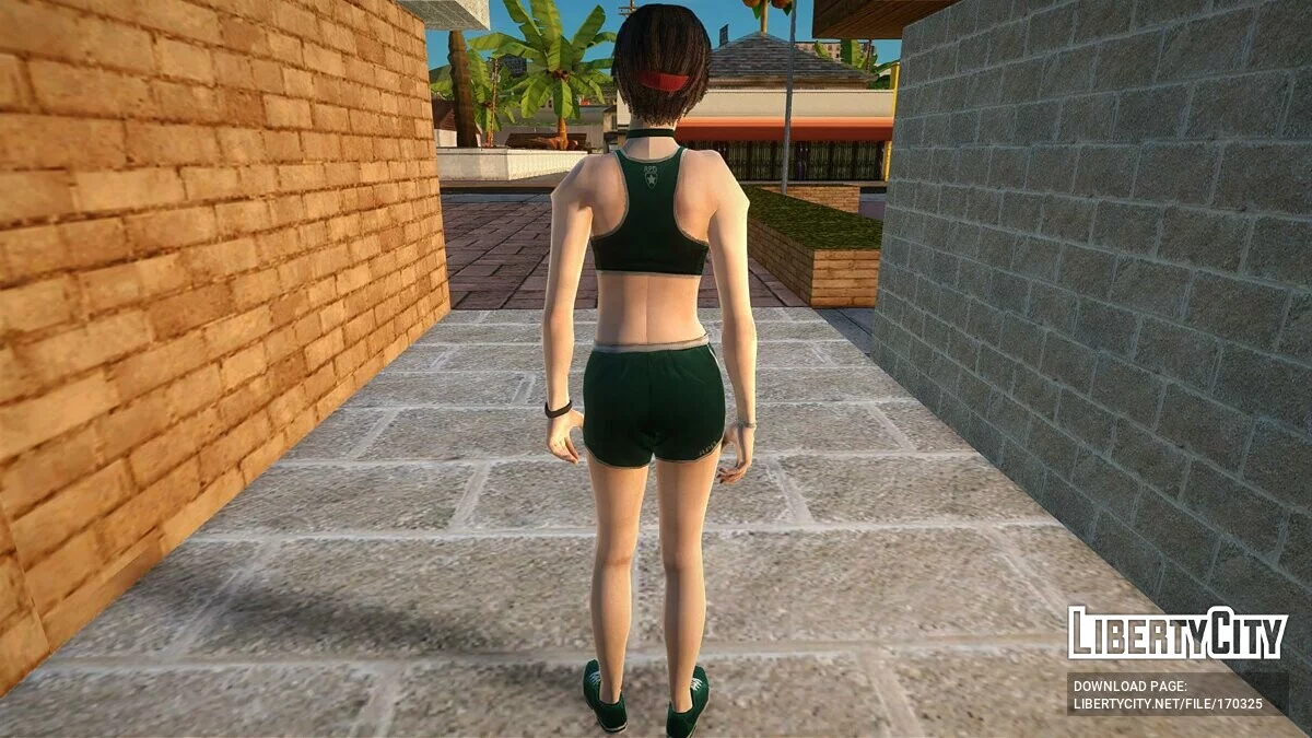 Ребекка Чемберс из Resident Evil / GTA San Andreas