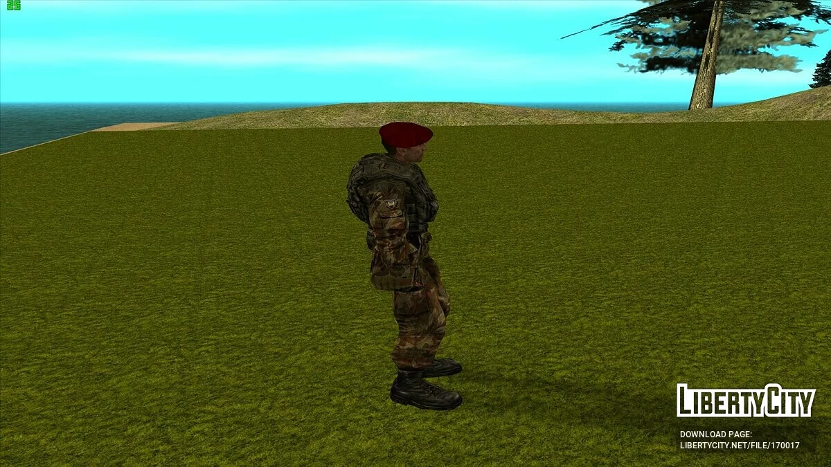 Стрелок в бронежилете ПСЗ-7 из S.T.A.L.K.E.R / GTA San Andreas