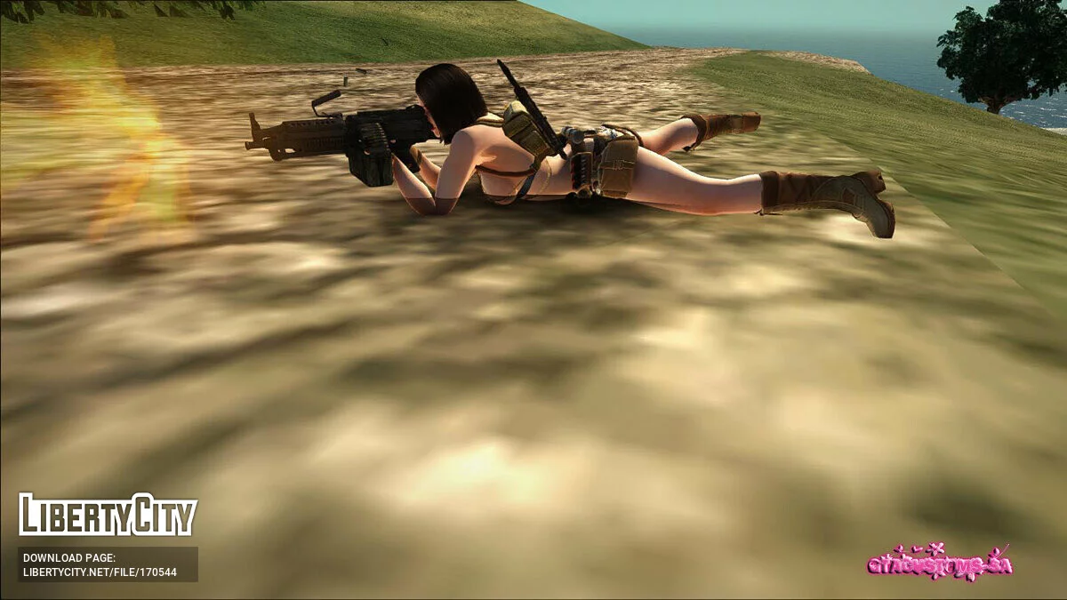 Тина Армстронг Scarlet / GTA San Andreas