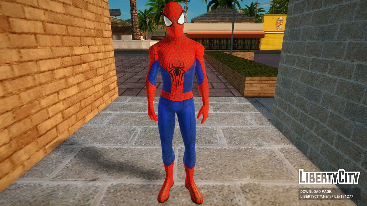 Spiderman from TASM 2 Android for GTA San Andreas - Картинка #1