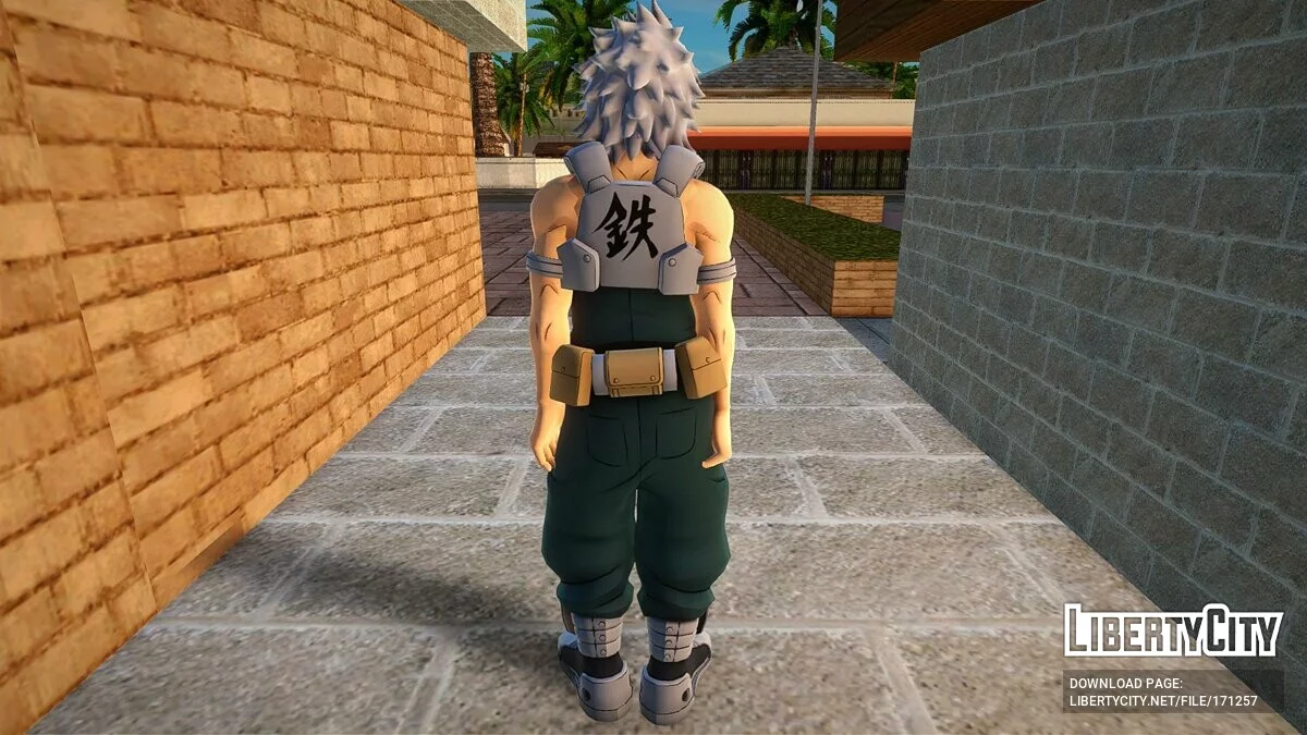 Два скина из My Hero Academia / GTA San Andreas