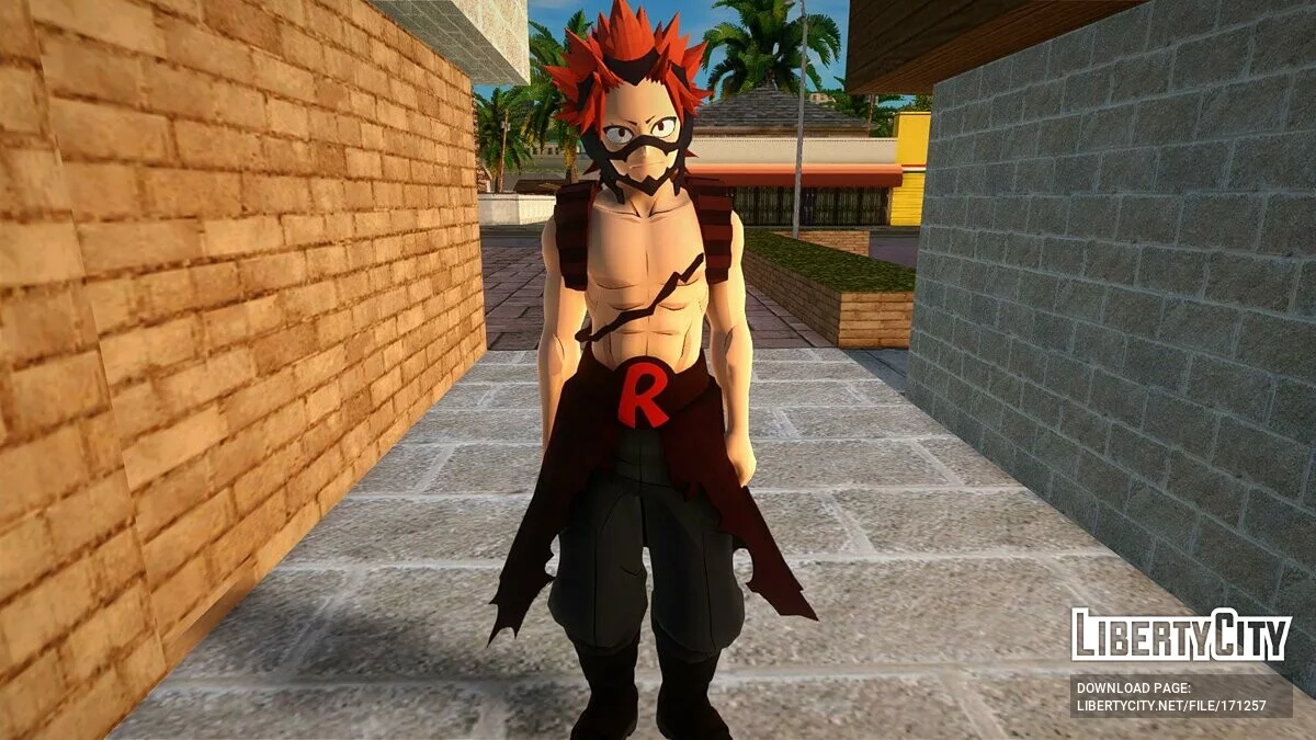 Два скина из My Hero Academia / GTA San Andreas