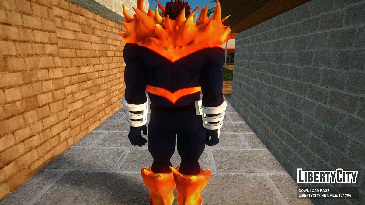 Endeavor из My Hero Academia / GTA San Andreas