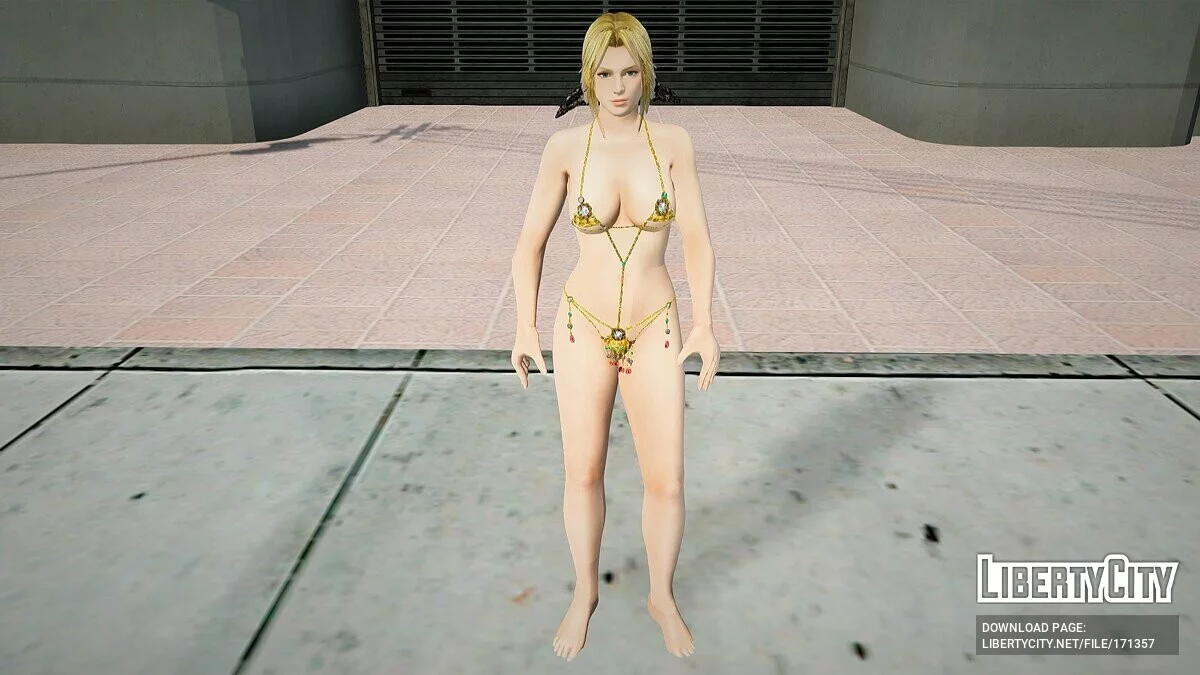 Горячая Хелена Дуглас в бикини венеры / GTA San Andreas