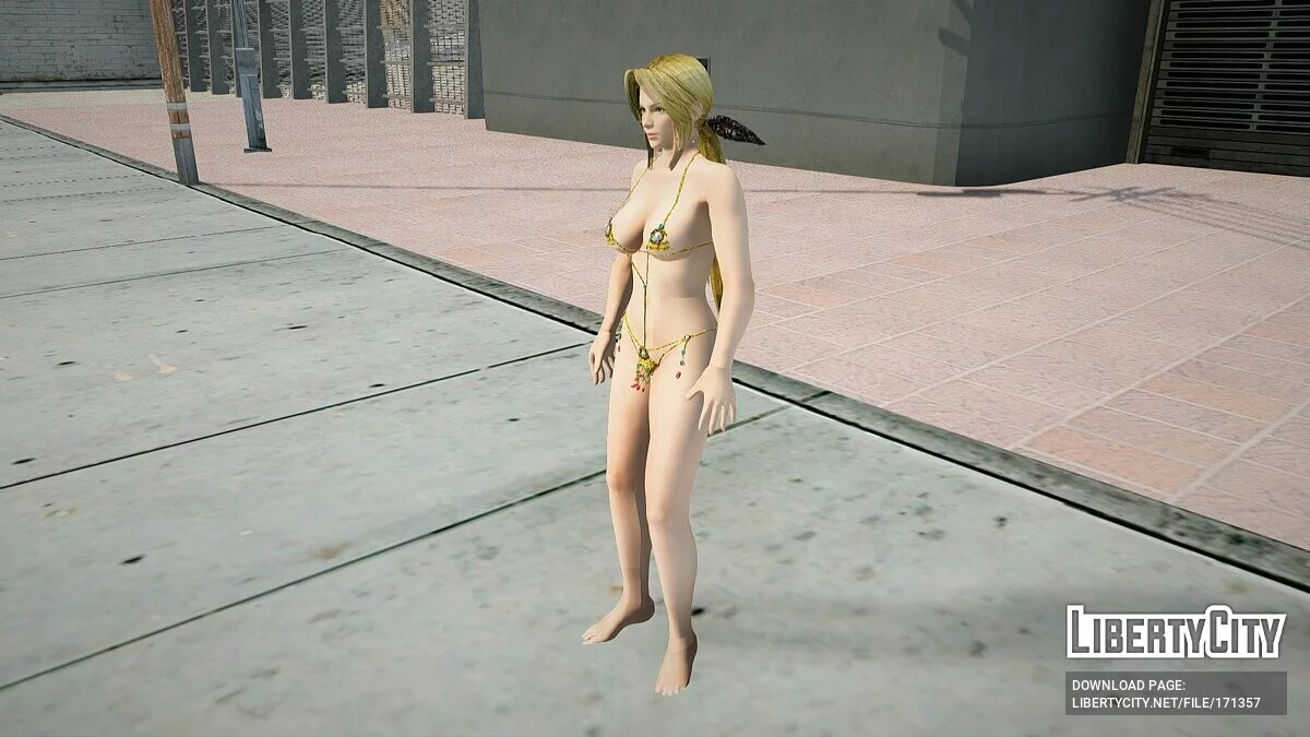 Горячая Хелена Дуглас в бикини венеры / GTA San Andreas