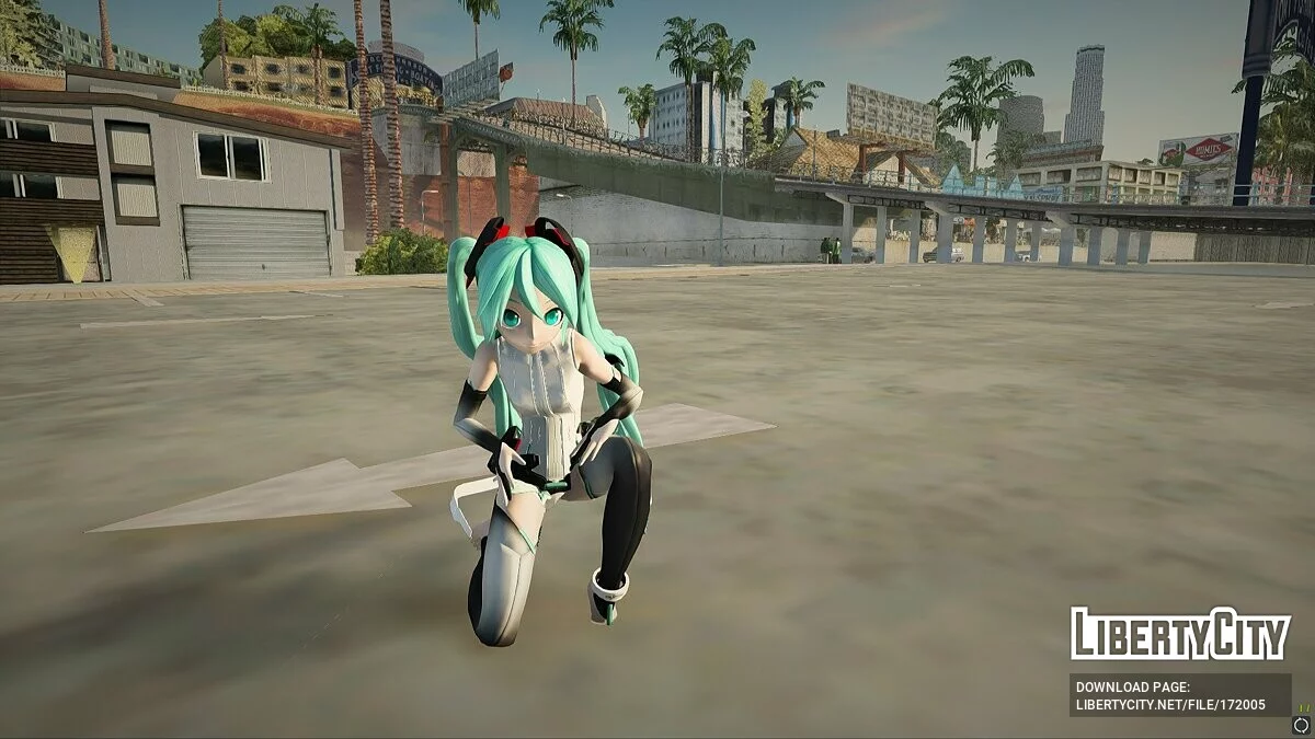 Hatsune Miku Append (PDFT) / GTA San Andreas