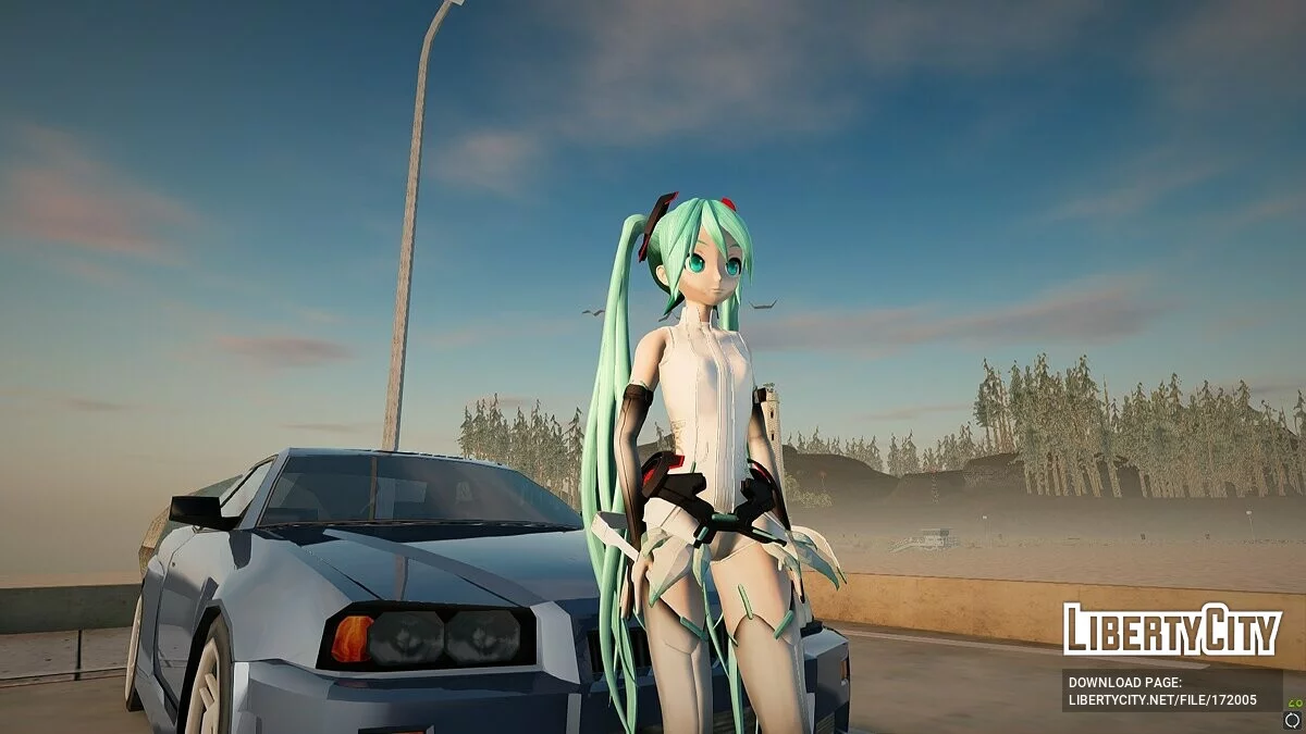 Hatsune Miku Append (PDFT) / GTA San Andreas