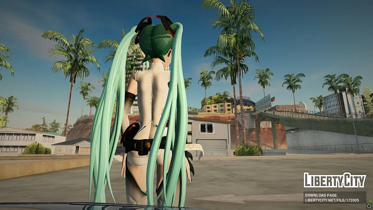 Hatsune Miku Append (PDFT) / GTA San Andreas