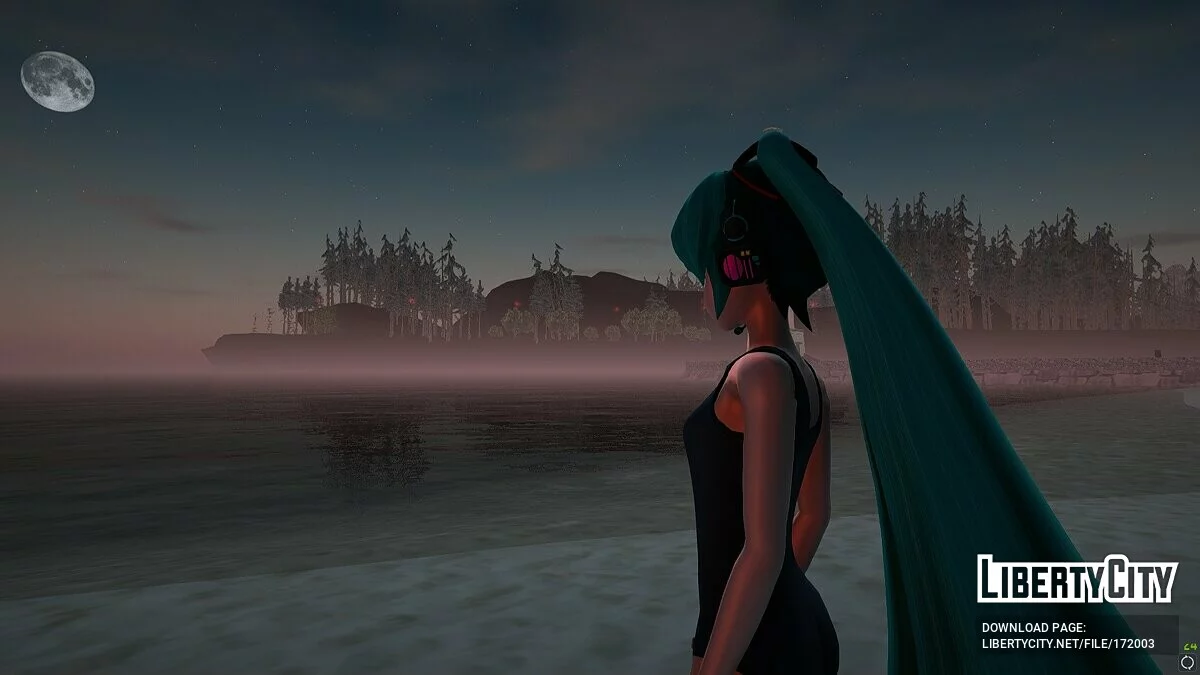 Hatsune Miku Swinwear S (PDFT) / GTA San Andreas