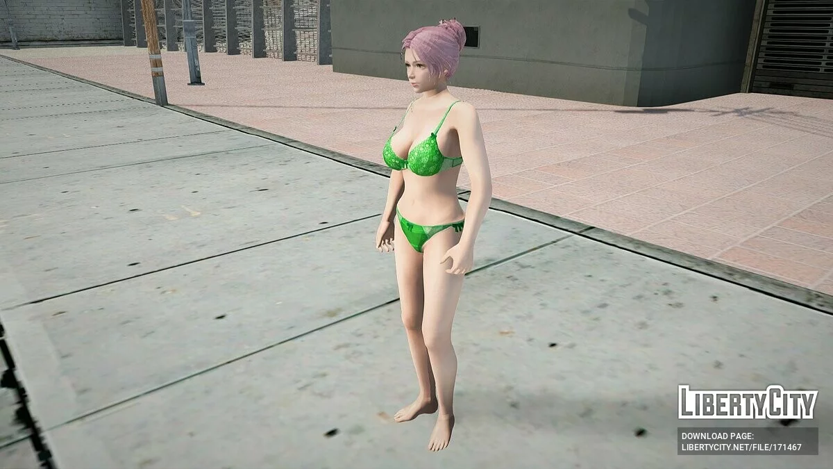 Элиза в нижнем белье / GTA San Andreas