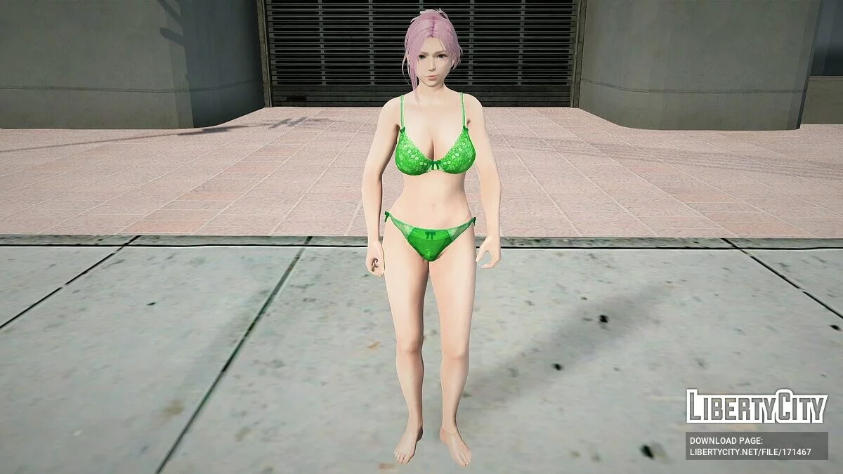 Элиза в нижнем белье / GTA San Andreas