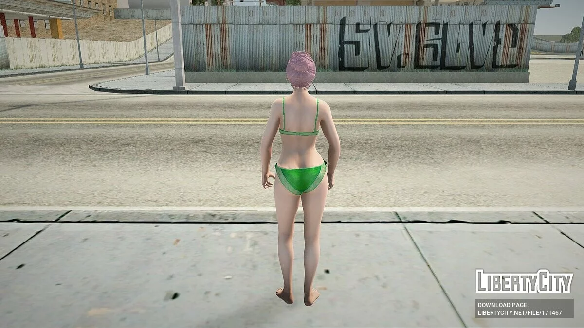 Элиза в нижнем белье / GTA San Andreas