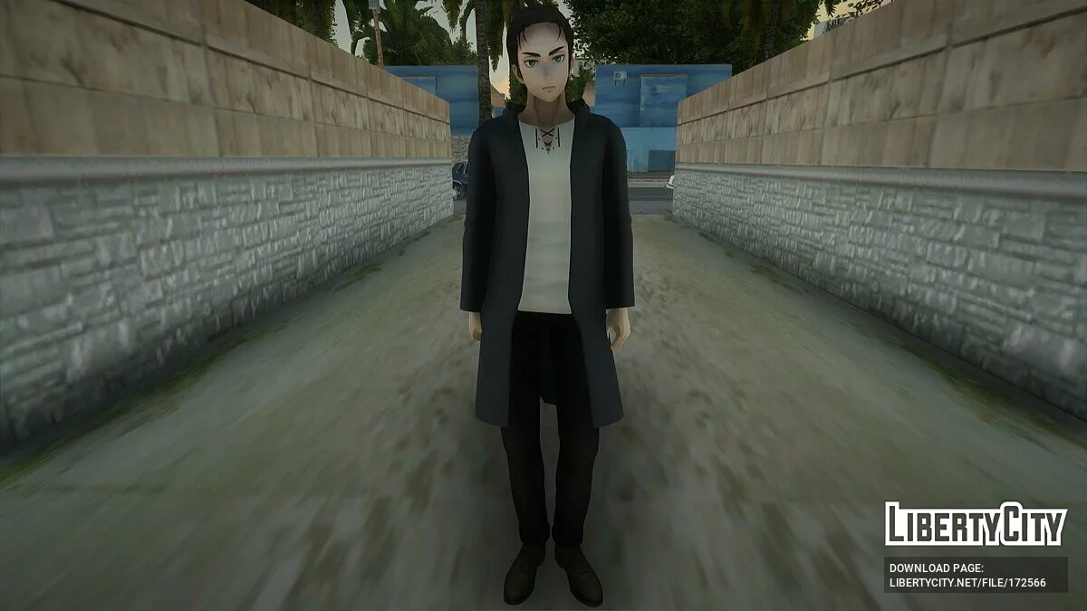 Эрен Йегер (Attack On Titan : The Final Season) / GTA San Andreas