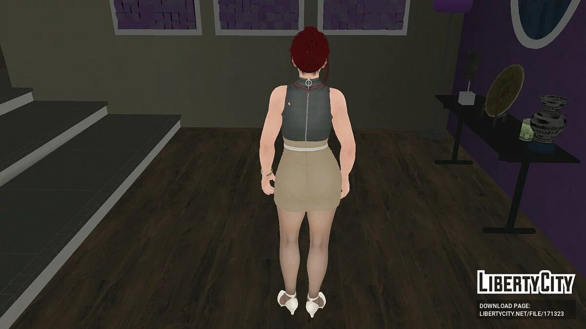 Касуми в офисной одежде / GTA San Andreas
