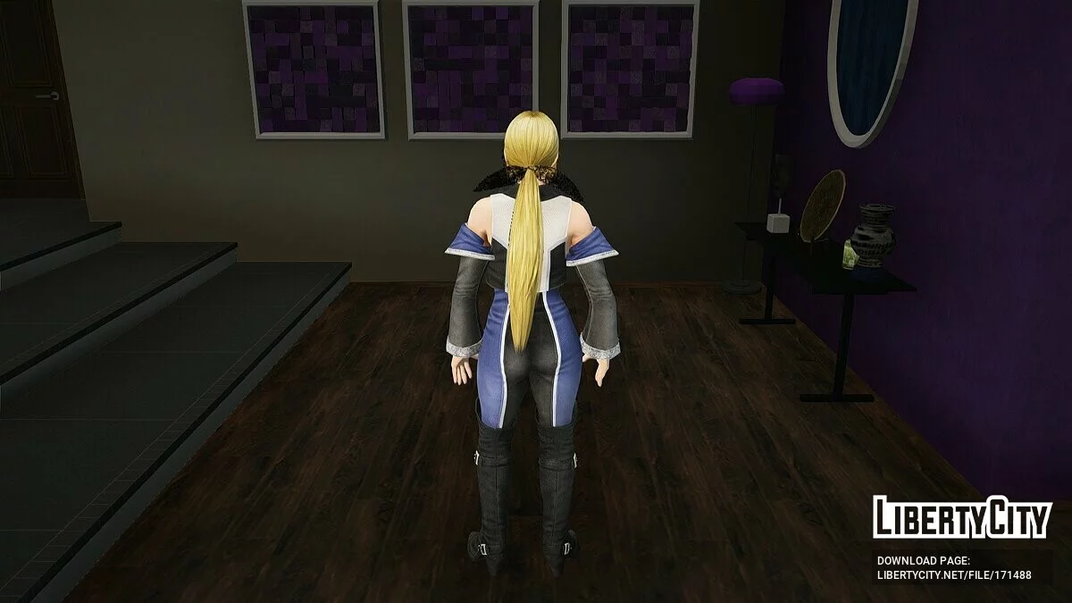 Хелена Дуглас в комбинезоне / GTA San Andreas