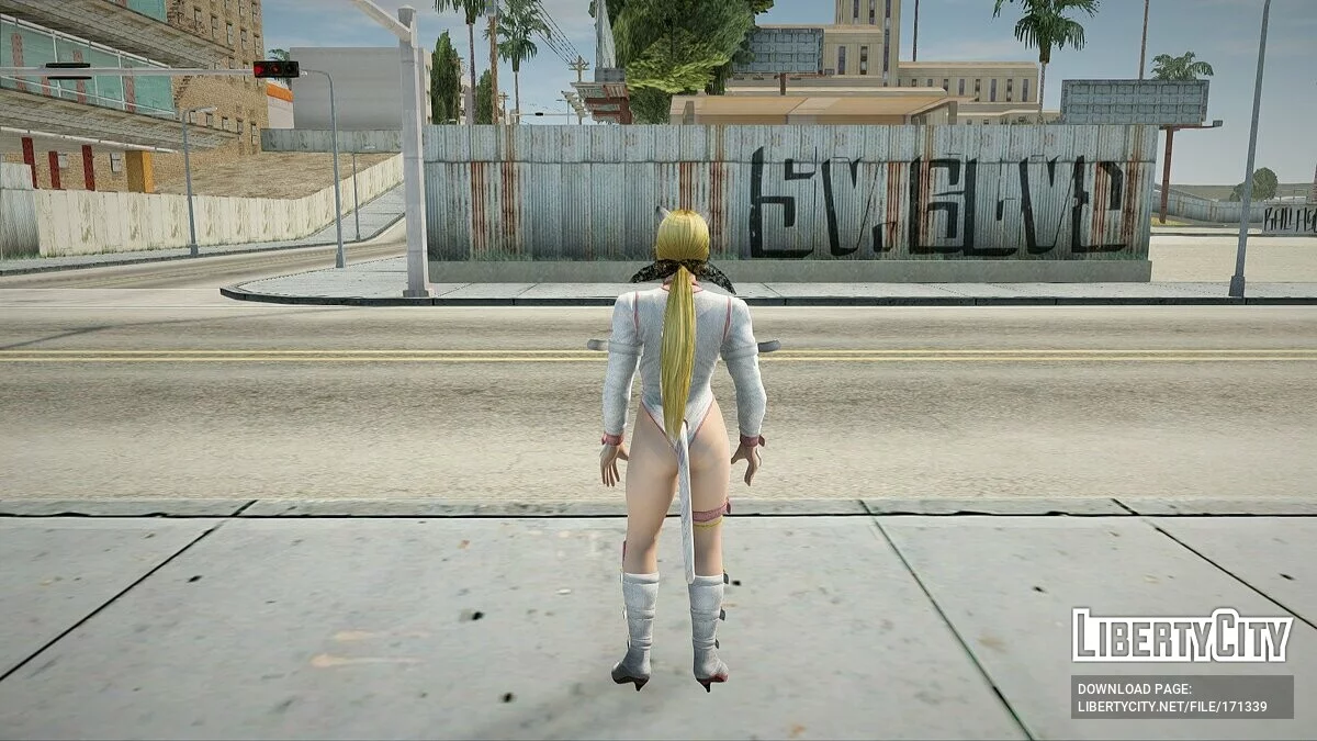 Хелена Дуглас в костюме кошки / GTA San Andreas