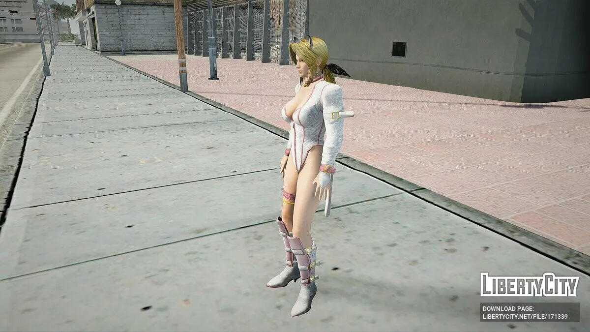 Хелена Дуглас в костюме кошки / GTA San Andreas