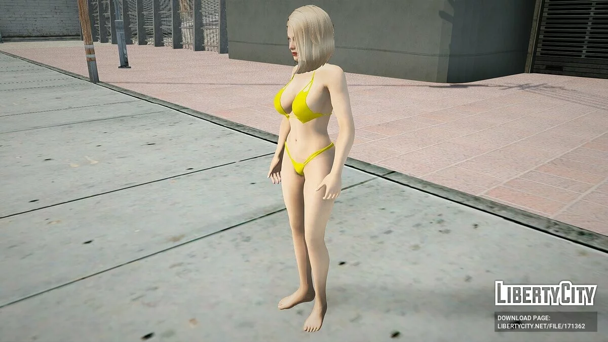 Хелена Дуглас в купальнике / GTA San Andreas