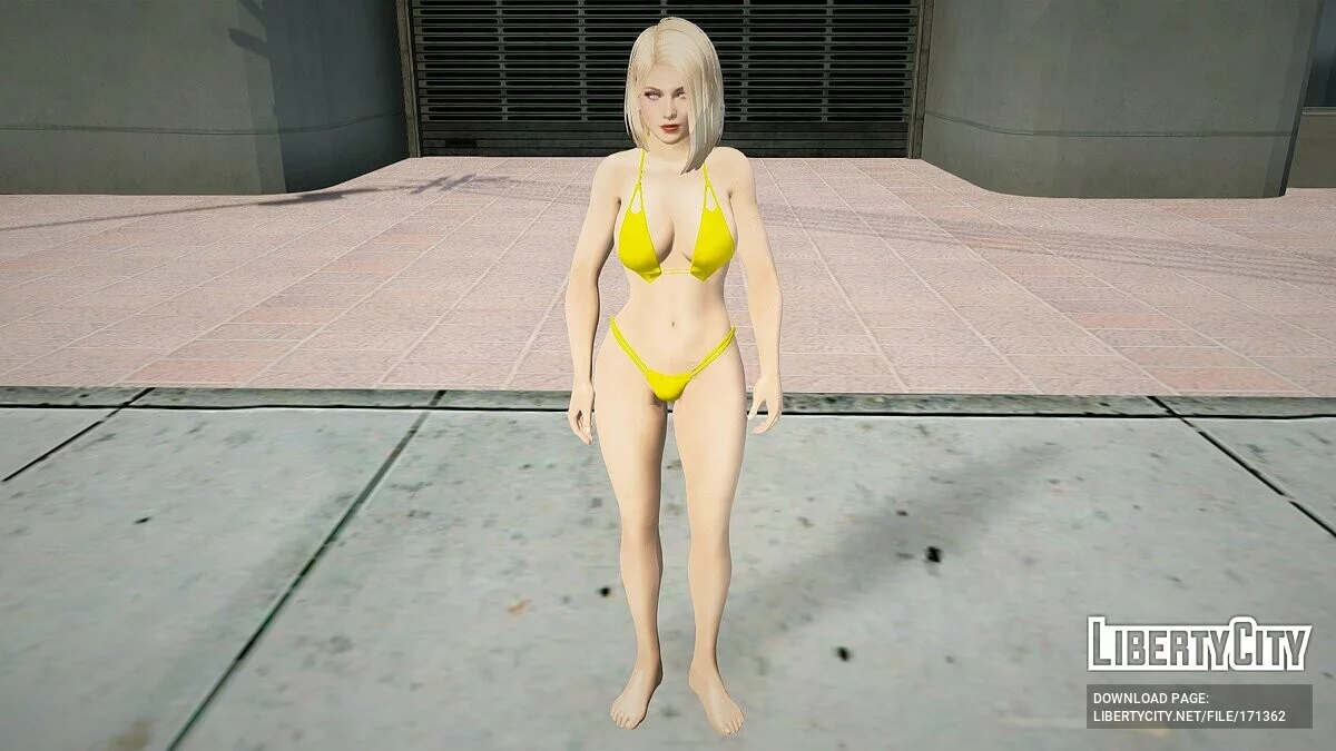 Хелена Дуглас в купальнике / GTA San Andreas