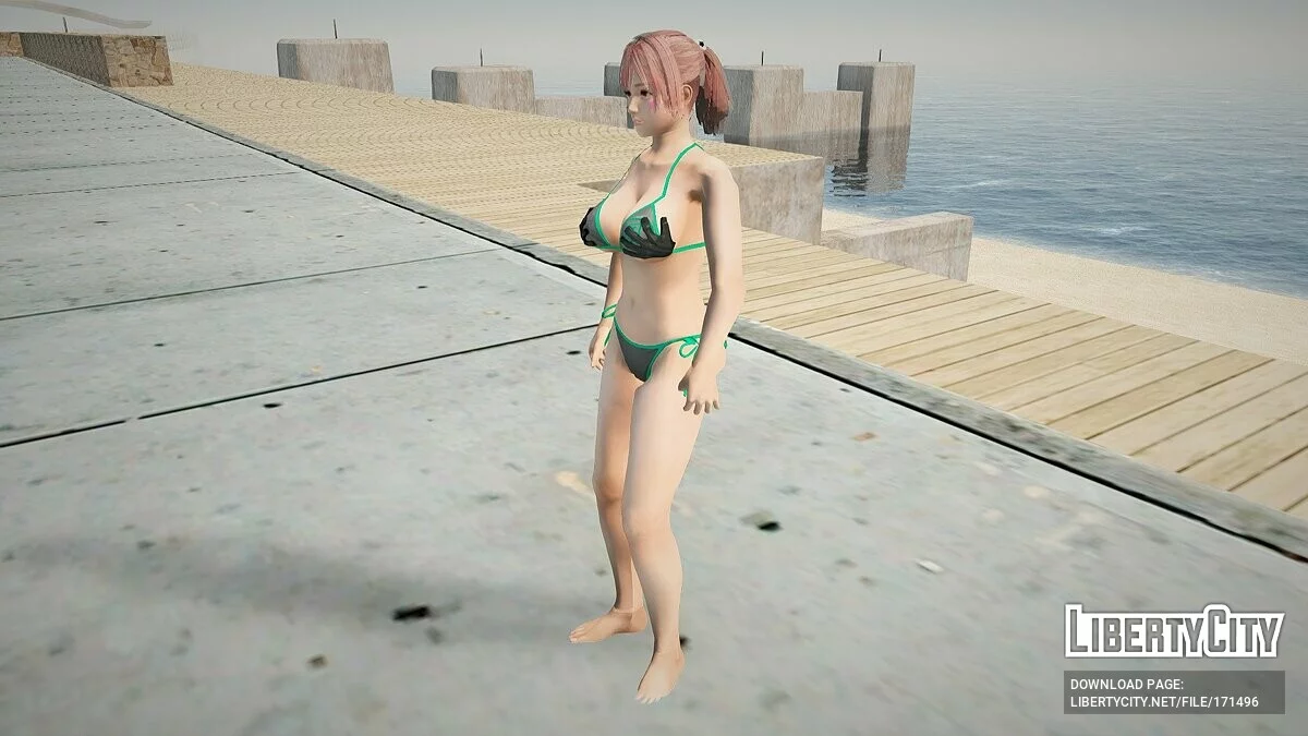 Хонока в бикини / GTA San Andreas