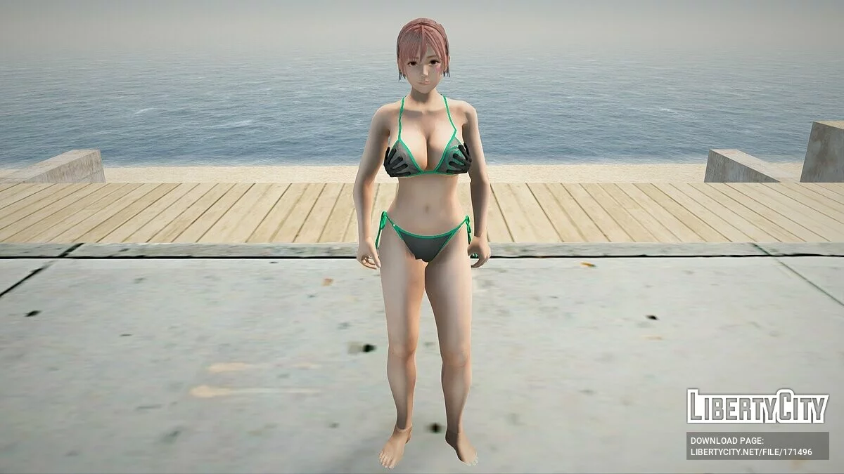 Хонока в бикини / GTA San Andreas