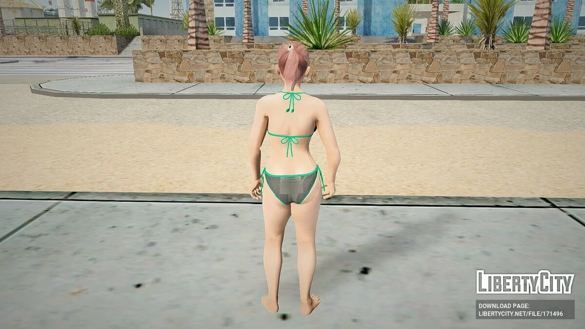 Хонока в бикини / GTA San Andreas