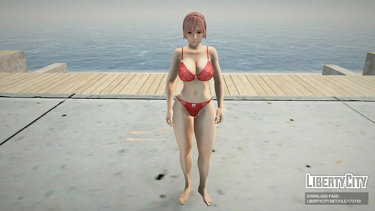 Хонока в нижнем белье / GTA San Andreas