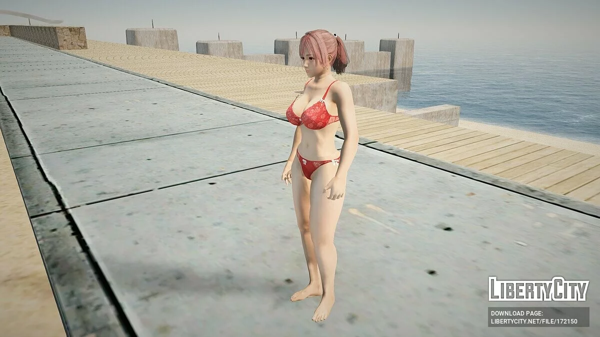 Хонока в нижнем белье / GTA San Andreas