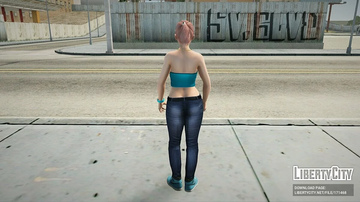 Хонока в повседневной одежде / GTA San Andreas