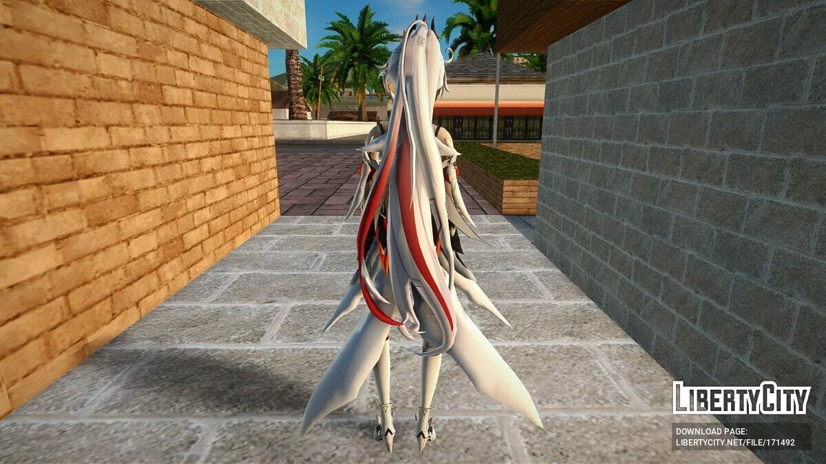 Кианна из HOF Honkai Impact / GTA San Andreas