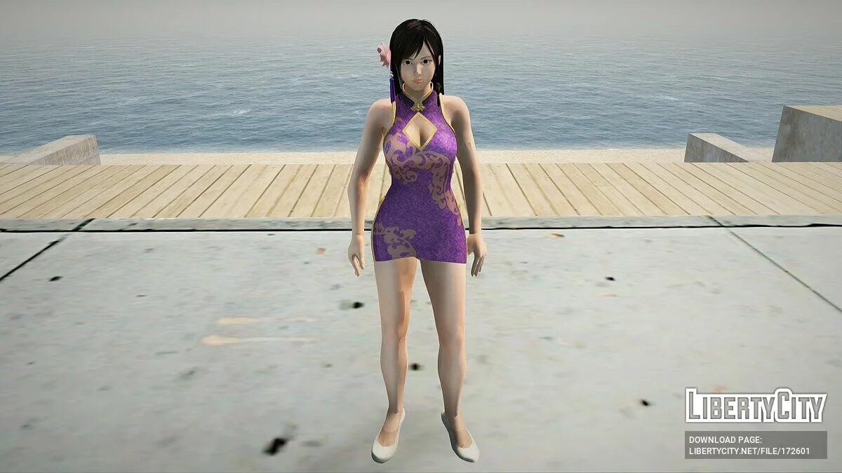 Кокоро в мандариновом платье / GTA San Andreas