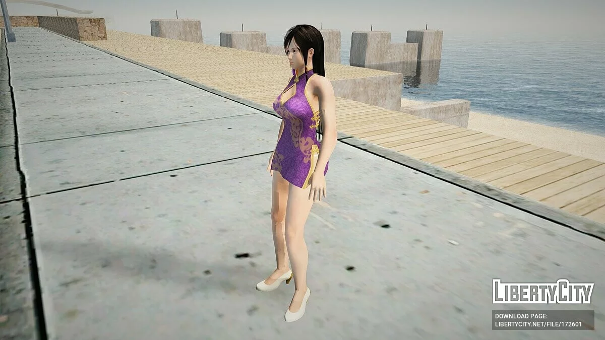 Кокоро в мандариновом платье / GTA San Andreas