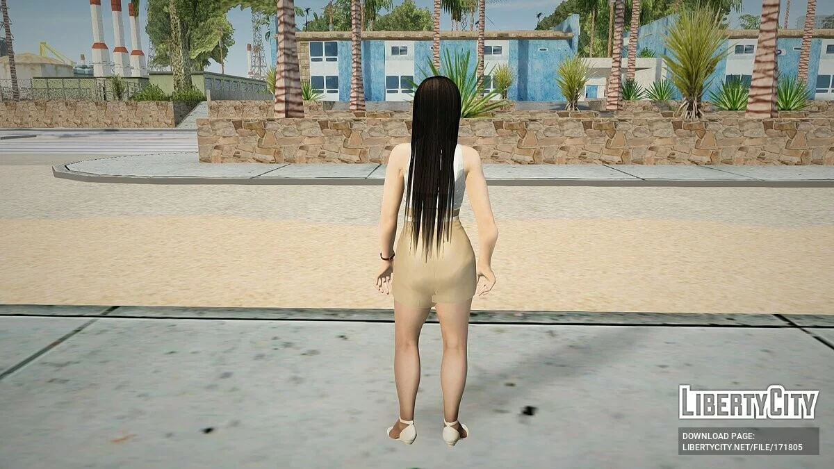 Кокоро в офисной одежде / GTA San Andreas
