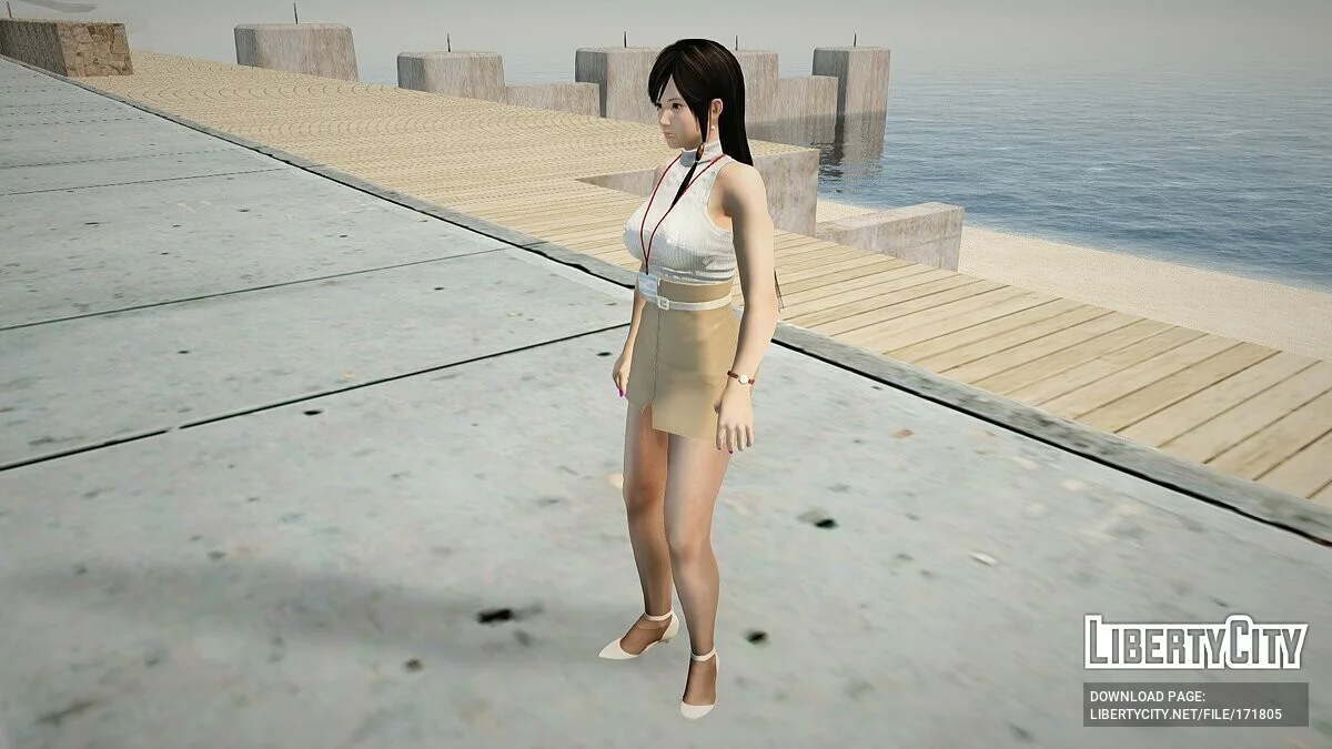 Кокоро в офисной одежде / GTA San Andreas