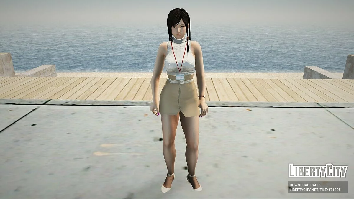 Кокоро в офисной одежде / GTA San Andreas