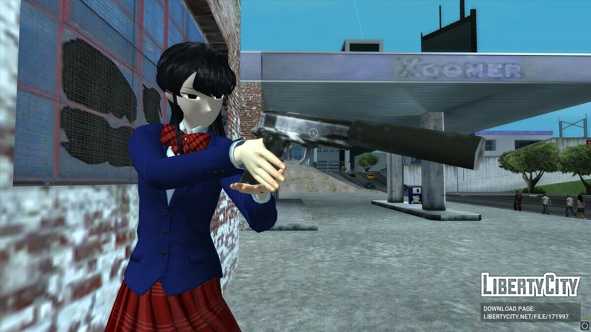 Скачать Komi Shouko для GTA San Andreas