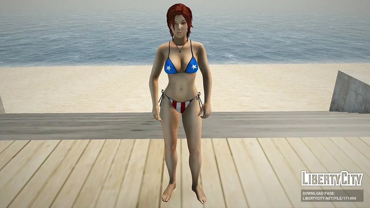 Лара Крофт «Candy Suxxx» из Tomb Raider 2013 / GTA San Andreas