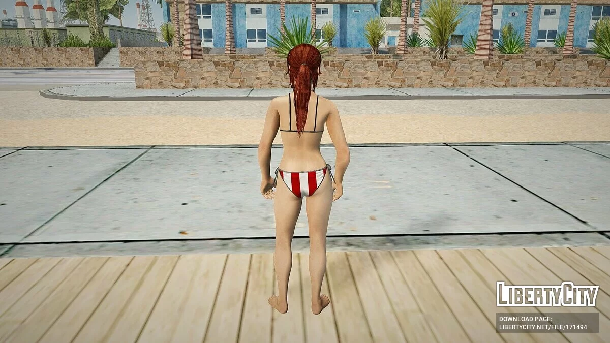 Лара Крофт «Candy Suxxx» из Tomb Raider 2013 / GTA San Andreas
