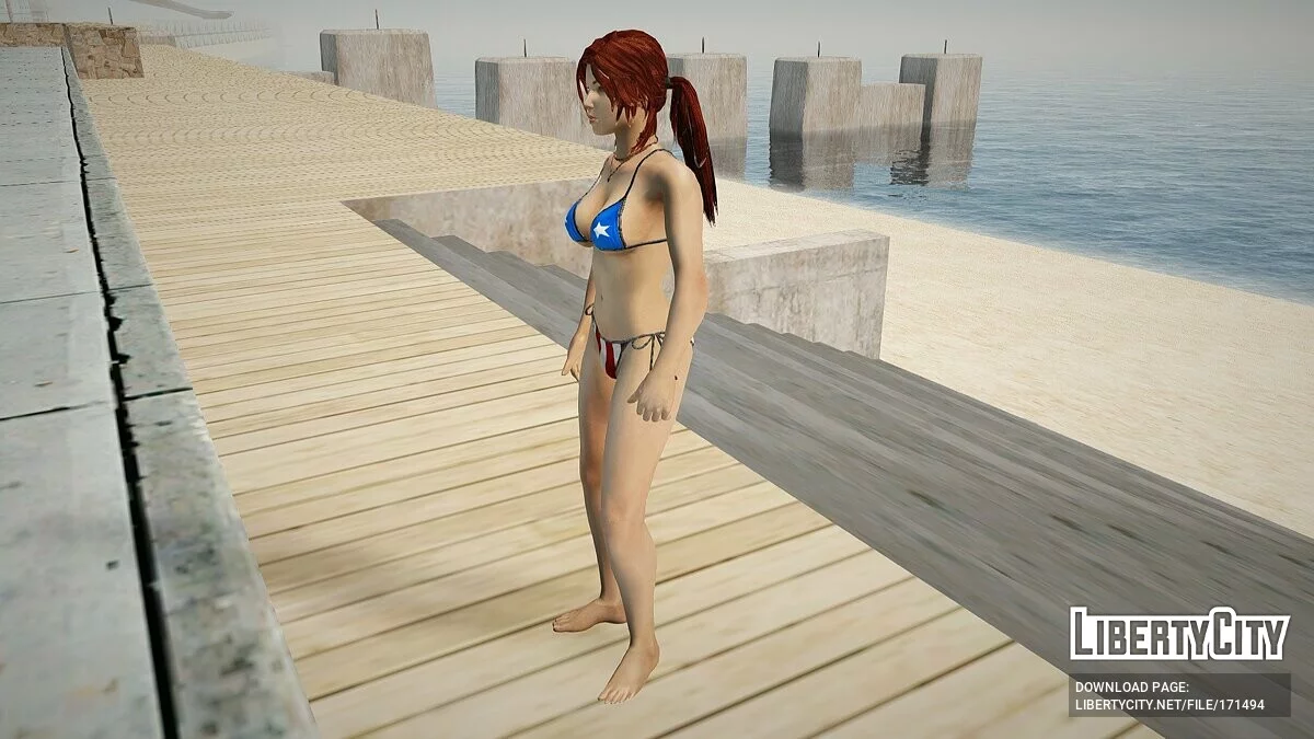 Лара Крофт «Candy Suxxx» из Tomb Raider 2013 / GTA San Andreas