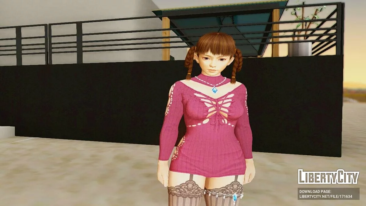 Лейфанг из Dead or ALive XV / GTA San Andreas