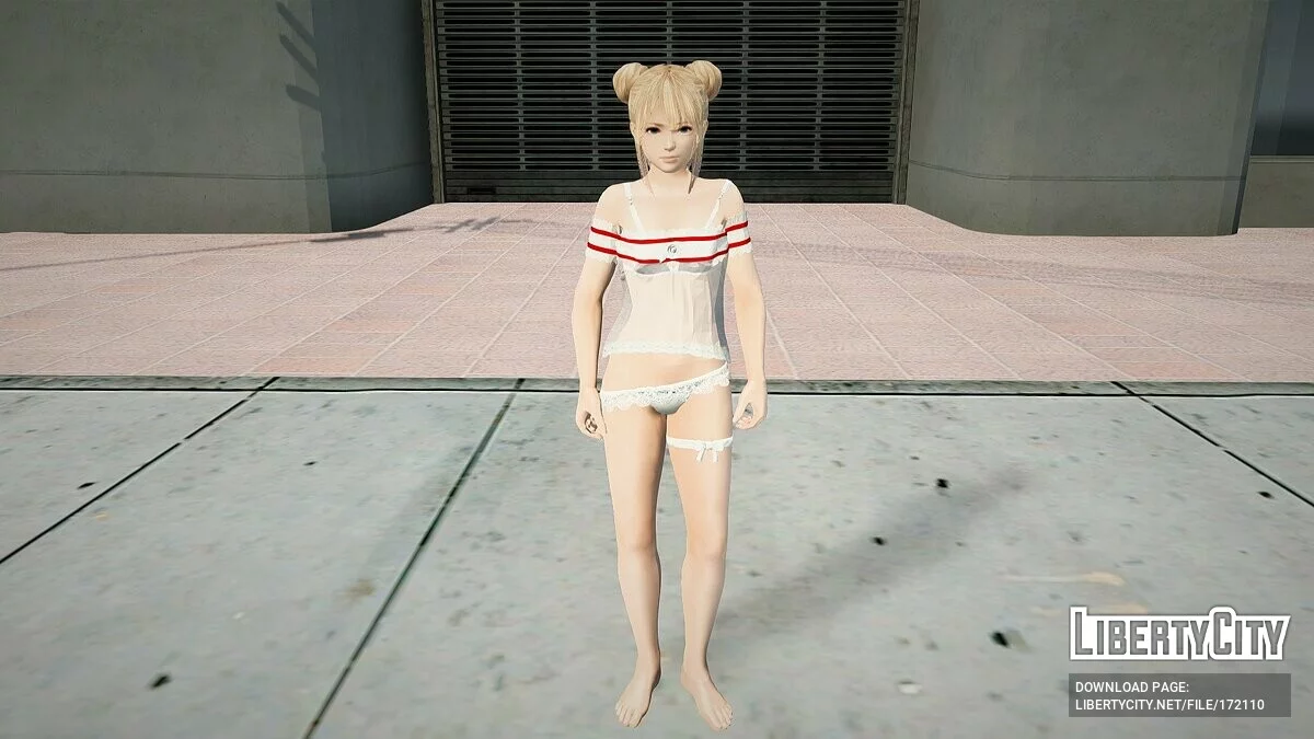 Мари Роуз в ночнушке / GTA San Andreas